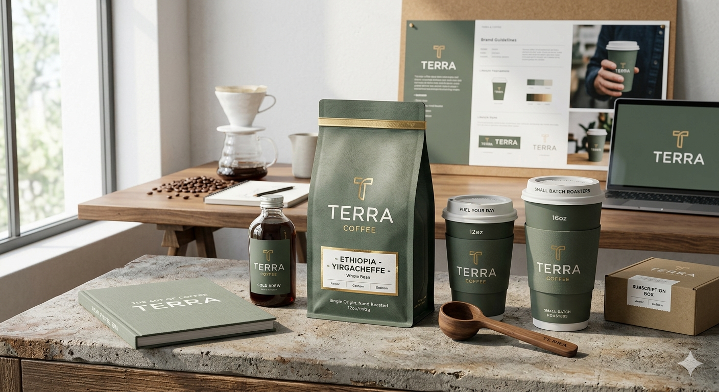 Coffee Brand Packaging Design